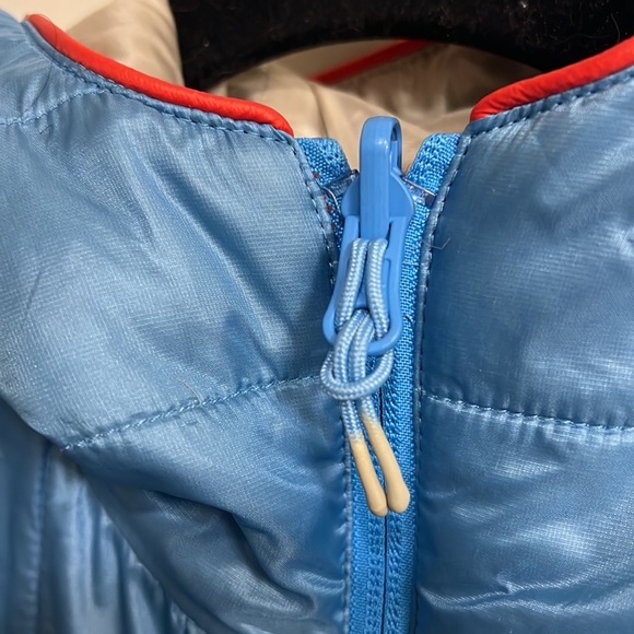 Cotopaxi Blue and Brown Reversible Jacket with Hood XS - Picture 8 of 15